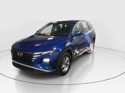 2023 Hyundai Tucson — rear three-quarter view