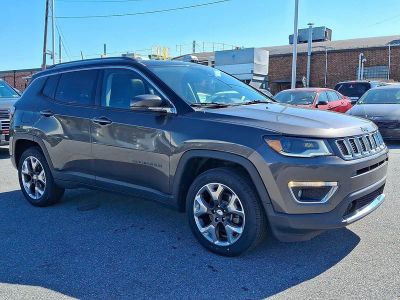 2018 Jeep Compass — rear three-quarter view