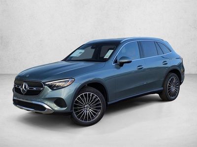 2026 Mercedes-Benz GLC 300 GLC 300 SUV in Verde Silver — front three-quarter view