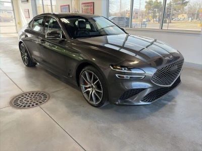 2025 Genesis G70 — rear three-quarter view
