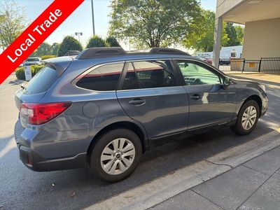 2018 Subaru Outback 2.5i Premium — rear three-quarter view