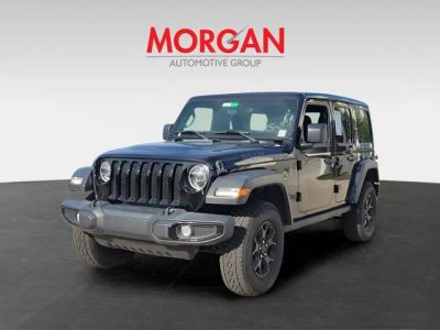 2022 Jeep Wrangler — rear three-quarter view