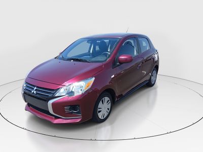2024 Mitsubishi Mirage — rear three-quarter view