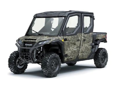 2026 Kawasaki Ridge® Crew HVAC Camo — front three-quarter view
