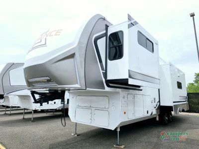 2026 Alliance RV Paradigm — rear three-quarter view