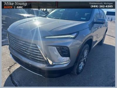 2026 Buick Enclave Preferred in Moonstone Gray Metallic — front three-quarter view