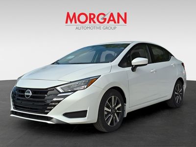 2025 Nissan Versa — rear three-quarter view