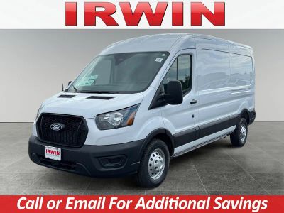 2026 Ford Transit Cargo Van Cargo Van in White — front three-quarter view