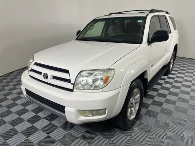 2004 Toyota 4Runner SR5 in White — front three-quarter view