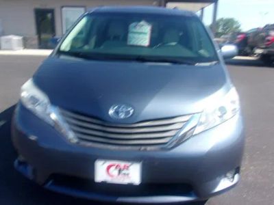 2013 Toyota Sienna — rear three-quarter view