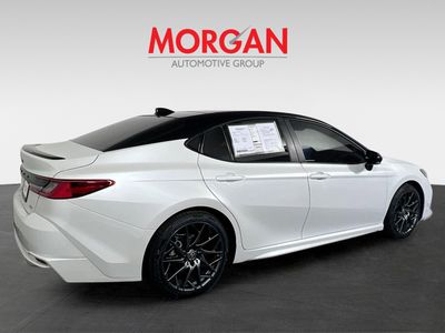 2025 Toyota Camry — rear three-quarter view