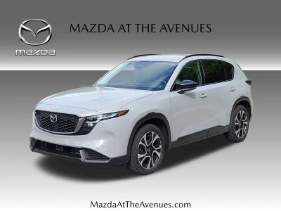 2026 Mazda CX-5 2.5 S Preferred in Gray — front three-quarter view