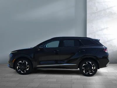 2023 Kia Sportage — rear three-quarter view