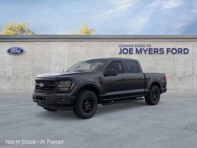 2026 Ford F-150 in Agate Black — front three-quarter view