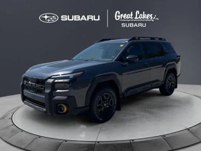 2026 Subaru OUTBACK Wilderness in Magnetite Gray Metallic — front three-quarter view