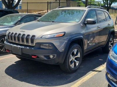 2018 Jeep Cherokee — rear three-quarter view