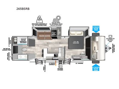 2025 Forest River RV Salem Hemisphere - Photo 8