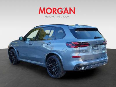 2026 BMW X5 — rear three-quarter view