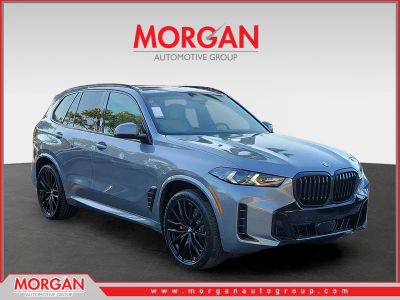 2026 BMW X5 sDrive40i in Skyscraper Grey Metallic — front three-quarter view