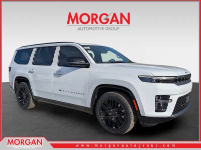 2026 Jeep Grand Wagoneer Limited Reserve in White/off-white — front three-quarter view