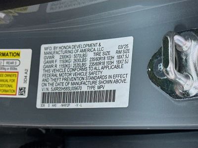 2025 Honda CR-V Hybrid — photo 25 view