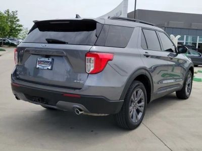 2022 Ford Explorer — rear three-quarter view