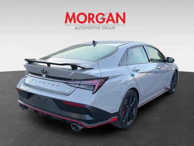 2026 Hyundai ELANTRA N — rear three-quarter view