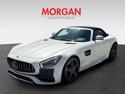 2018 Mercedes-Benz AMG GT — rear three-quarter view
