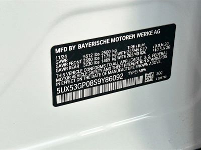 2025 BMW X3 — photo 34 view