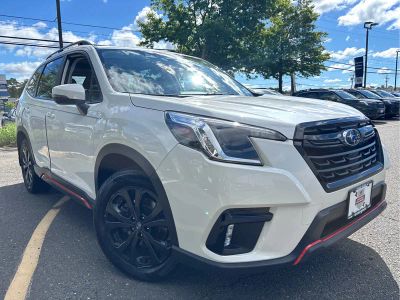 2023 Subaru Forester — rear three-quarter view