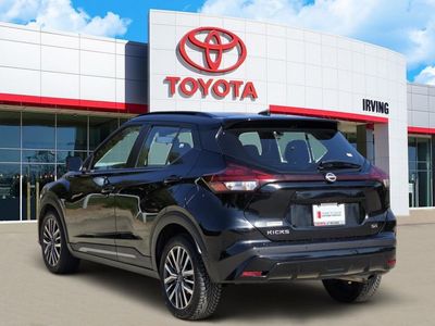 2024 Nissan Kicks — rear three-quarter view