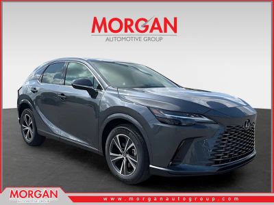 2026 Lexus RX 350 Premium in Gray — front three-quarter view