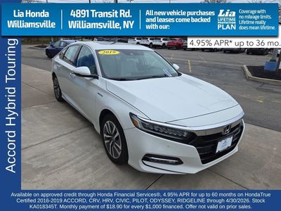 2019 Honda Accord Hybrid Touring Sedan - Photo 2