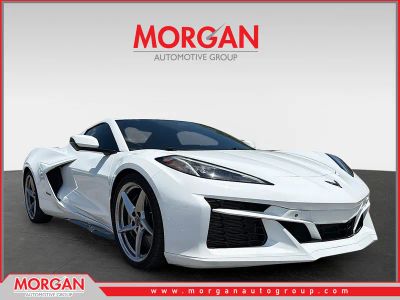 2024 Chevrolet Corvette 3LZ in Arctic White — front three-quarter view