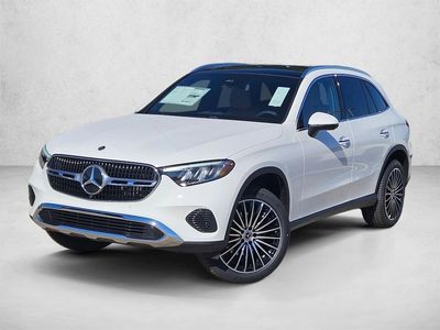 2026 Mercedes-Benz GLC 300 GLC 300 SUV in Polar White — front three-quarter view