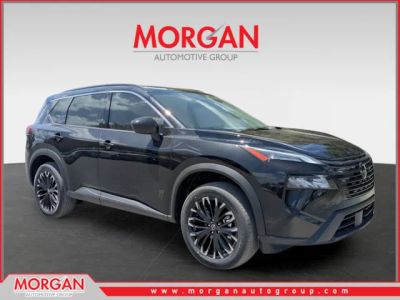 2026 Nissan Rogue Dark Armor in Black — front three-quarter view
