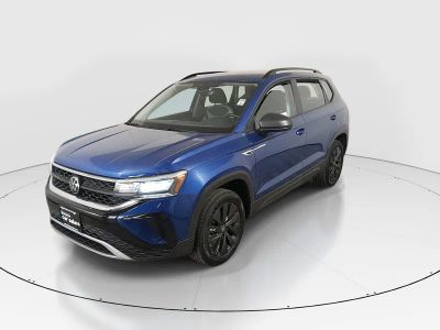 2023 Volkswagen Taos — rear three-quarter view