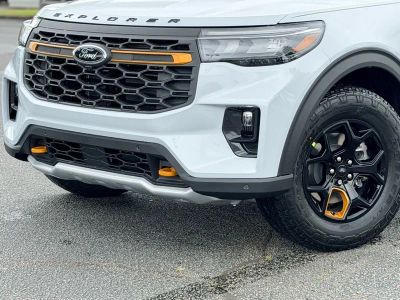 2026 Ford Explorer — rear three-quarter view