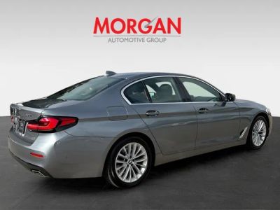 2021 BMW 5 Series — rear three-quarter view