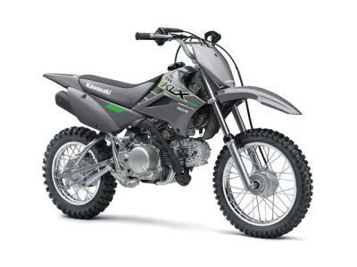2025 Kawasaki KLX®110R — front three-quarter view
