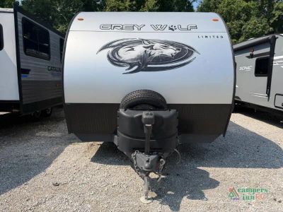 2022 Forest River RV Cherokee Grey Wolf — rear three-quarter view
