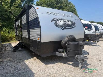 2022 Forest River RV Cherokee Grey Wolf — front three-quarter view