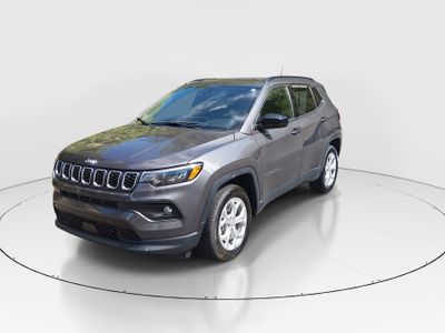 2024 Jeep Compass — rear three-quarter view