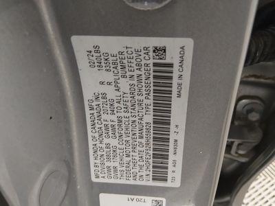 2024 Honda Civic Sedan — photo 19 view