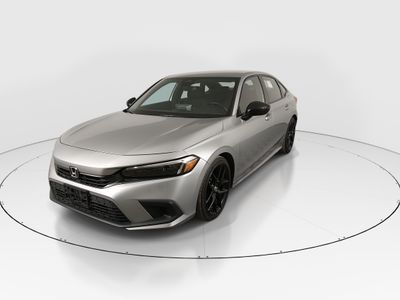 2024 Honda Civic Sedan — rear three-quarter view