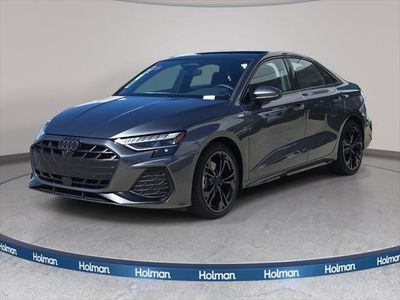 2026 Audi A3 Premium Plus S line plus 40 TFSIÂ quattroÂ S tronicÂ — front three-quarter view