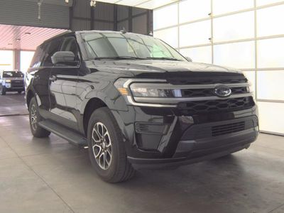 2024 Ford Expedition XLT in Black — front three-quarter view