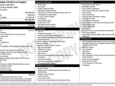 2026 Mazda CX-50 — photo 33 view