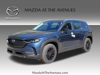 2026 Mazda CX-50 2.5 S Select in Blue — front three-quarter view