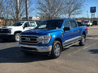 2022 Ford F-150 — rear three-quarter view